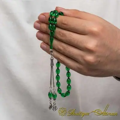 Yellow Green Amber Misbaha