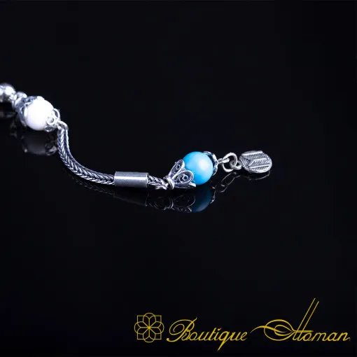 Turquoise Stone 33 Beads Misbaha
