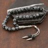 Obsidian Stone Black Prayer Beads