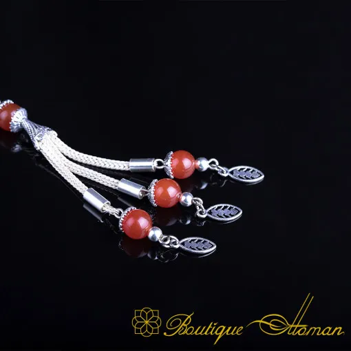 Red Aqeeq Stone Tasbeeh