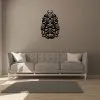 Ya Hayyu Ya Qayyum Black Metal Wall Frame Decor