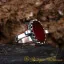 Red Aqeeq Hand Made Simple Women Ring