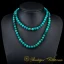 Turquoise Blue Three In One 99 Beads Necklace & Bracelet & Misbaha