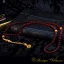 Yemeni Aqeeq 99 Beads Golden Kazaz Misbaha