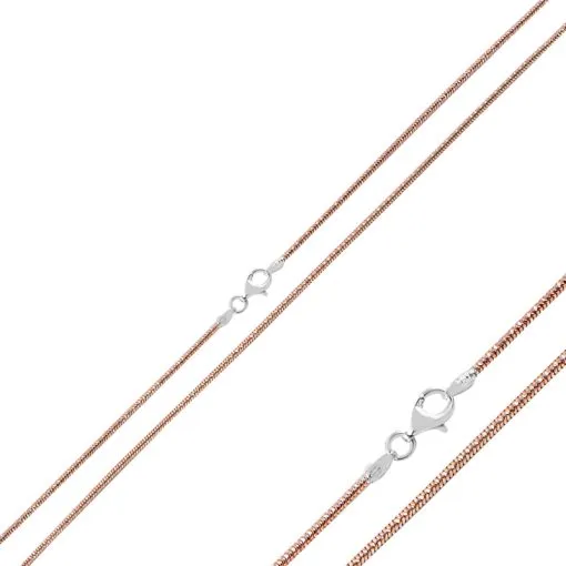 160 Micron Tondo Chain Silver Necklace