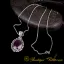 Ruby Filigree Silver Women Pendant