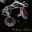 Ruby Filigree Silver Women Set