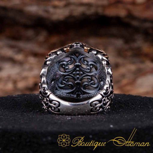 Celebi Collection Mother of Pearl Silver Ring - Image 5