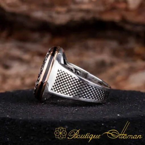 Exclusive Design Stoneless Silver Ring No:2 - Image 4