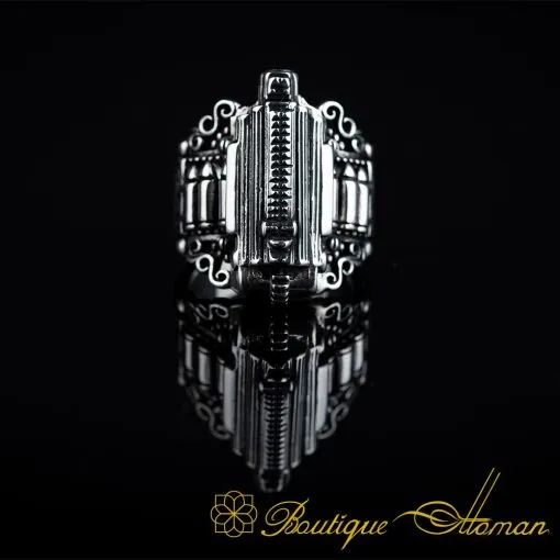 Gun Figure Exclusive Silver Ring - Image 3