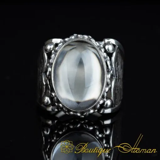 Kanuni Collection Dur Al Najaf Silver Men Ring - Image 3