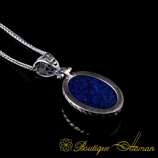 Allahu Akbar Lapis Lazuli Pendant - Image 3
