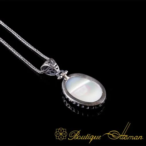 Hasbunallahu Wa Ni’mal Wakeel Mother of Pearl Pendant - Image 3