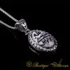 Hasbunallahu Wa Ni’mal Wakeel White Onyx Pendant