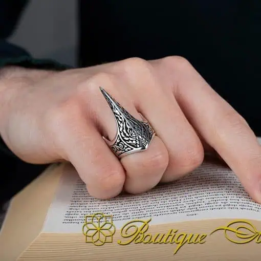 Archer's Thumb Silver Exclusive Ring - Image 5