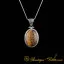 Ayat Al Qursi Brown Tiger’s Eye Pendant