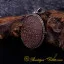 Ayat Al Qursi Flat Red Yemeni Aqeeq Pendant In 925 Sterling Silver