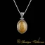 Ayat Al Qursi Yellow Aqeeq Pendant