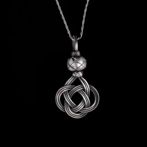 Small Kazaz Pendant Black