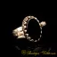 Black Aqeeq Hand Made Simple Women Ring