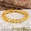 Citrine Elastic Beaded Bracelet