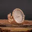 Dur Al Najaf Ayat Al Kursi Women Ring (Rose Gold)
