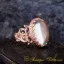 Dur Al Najaf Handcraft Women Ring (Rose Gold Plated)