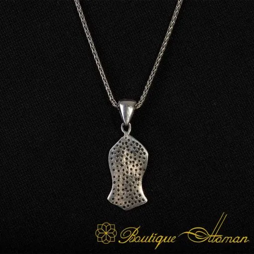 Nalain Shareef Islamic Silver Necklace - Image 3