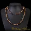 Sulemani Aqeeq Faceted Three In One 99 Beads Necklace & Bracelet & Misbaha