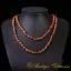 Star Stone Brown Faceted Three In One 99 Beads Necklace & Bracelet & Misbaha