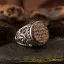 Evil Eye Protection Surah Al-Qalam Yemeni Aqeeq Ring