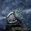 Handcraft Emerald Pieces Men Ring