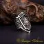 Heritage Collection Adjustable Thumb Ring With Coat of Arms