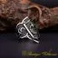Heritage Collection Adjustable Thumb Ring With Crescent Star