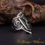 Heritage Collection Adjustable Thumb Ring With Howling Wolf