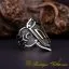 Heritage Collection Adjustable Thumb Ring With Kayi Tribe