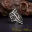 Heritage Collection Adjustable Thumb Ring With Crossed Swords