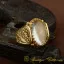 Hun Collection Dur Al Najaf Gold Version Men Ring