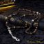 Brown Aqeeq 99 Beads Silver Kazaz Misbaha