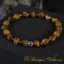 Tiger’s Eye Faceted Beaded Elastic Bracelet