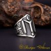 Kayi Tribe Adjustable Silver Thumb Ring