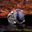 Prince Collection Blue Star Stone Handmade Ring