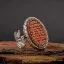 Red Aqeeq Ayat Al Kursi Women Ring