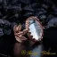 Dur Al Najaf Hand Made Women Flower Ring (Rose Gold Plated)