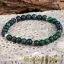 Ruby Zoisite Elastic Beaded Bracelet