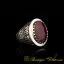 Savoy Collection Ruby Hand Engraved Ring
