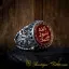 Seal Of Prophet Mohammad Red Yemeni Aqeeq Ring