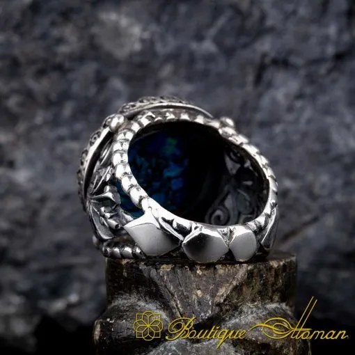 Seal Of Solomon Abalone Ring - Image 4