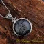 Seal Of Solomon Dark Blue Star Stone Pendant