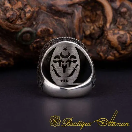 Seal of Solomon Silver Handmade Ring - Image 4
